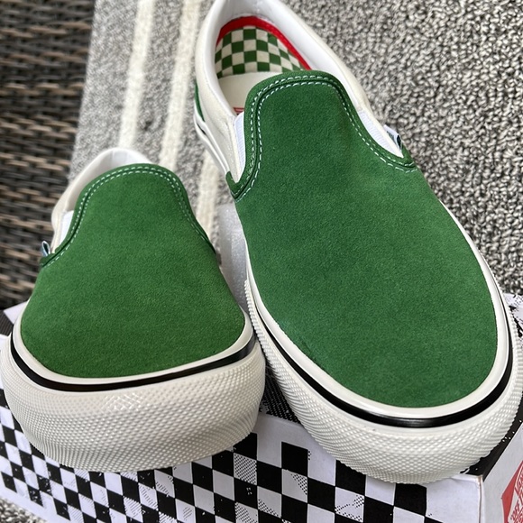 Vans Skate Slip-On Juniper/White MENS - Picture 8 of 16